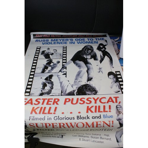 764 - Memorabilia - 3 music posters to include Deftones, NOFX, plus a Faster Pussycat Kill Kill poster.