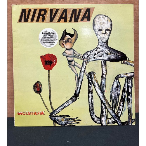 70A - Vinyl - Nirvana Incesticide on Geffen GEF24504.  Sleeve Vg+, Vinyl needs a clean but at least Vg