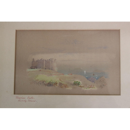 548 - Three framed and glazed watercolours to include a Reginald Ernest Jordan (1904-1983) watercolour of ... 