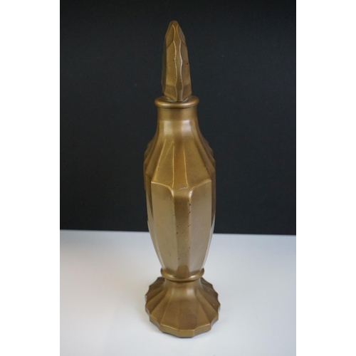 98 - Circa 1920s large shop display Shalimar scent bottle,  (missing label), height approx 36cm

Provenan... 