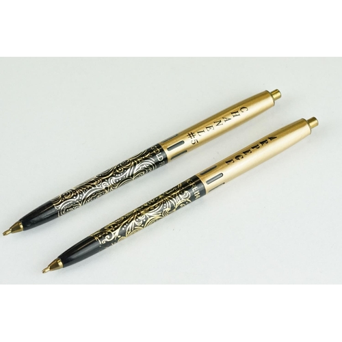 266 - Pair of advertising Chanel No.5 Arpege ball point pens, in original box

Provenance: from the privat... 