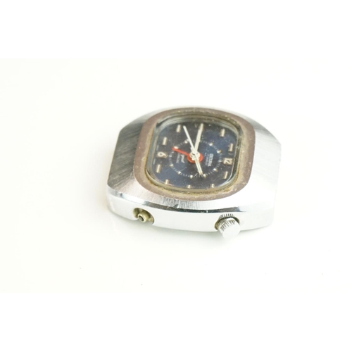 380 - A gents 9ct gold cased Zenith wristwatch with sub second dial to 6 o'clock together with a Sicura 17... 