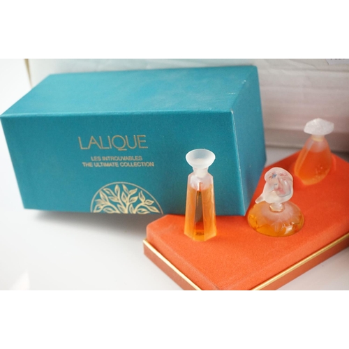 393 - Collection of perfume samples to include Lalique 