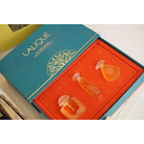 393 - Collection of perfume samples to include Lalique 