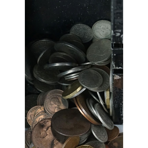 407 - Coin collection including silver and vintage pennies