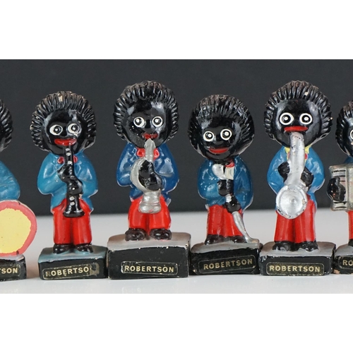 415 - A collection of Robinsons advertising band figures.