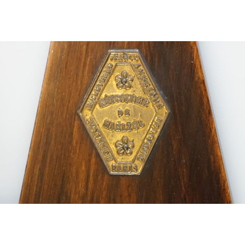 465 - Mixed collectables to include a rosewood ' Metronome De Maelzel ' of pyramidal form, a mid 20th cent... 