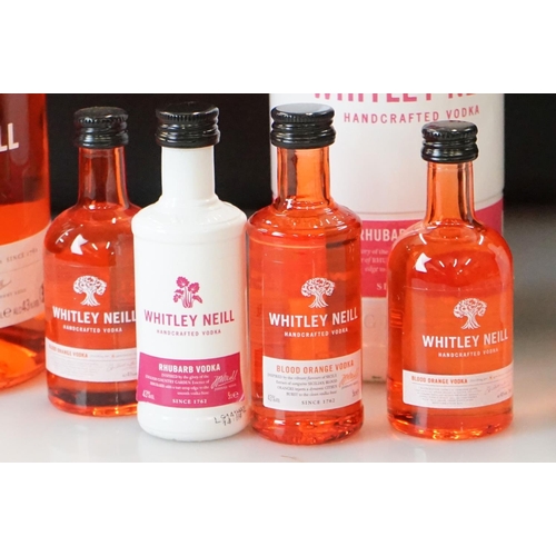 502 - Vodka - Two 70cl Bottles of Whitley Neil Vodka to include Rhubarb Vodka 43% Vol and Blood Orange Vod... 