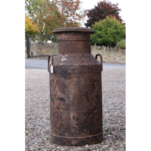 565A - Old Iron Milk Churn for Seven Oaks Dairy