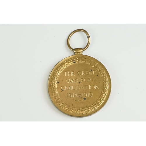 10 - A Full Size British World War One The Great War Of Civilisation Victory Medal, Correctly Named And I... 