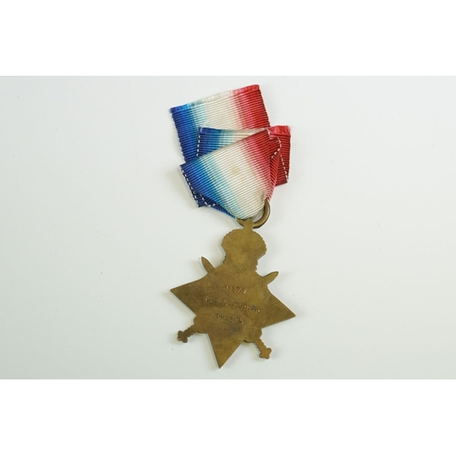 14 - A British Full Size World War One 1914-1915 Star Medal, Correctly Named And Issued To No.18374 PTE. ... 