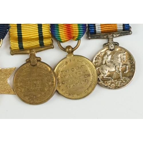 9 - A World War One And World War Two Group Of Eight British Military Miniature Medals Comprising Of The... 