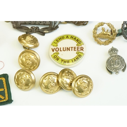 48 - A Collection Of British World War Two Militaria Relating To The City Of Bristol Home Guard / Glouces... 