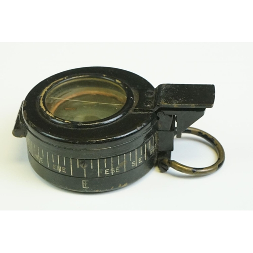 90 - A British World War Two Military Issued Mk.III Marching Compass By T.G.Co. Ltd Of London, No. B11672... 