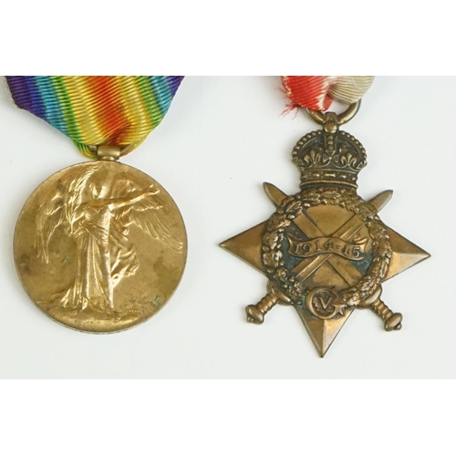 97 - A British World War One Full Size Medal Pair To Include The Great War Of Civilisation Victory Medal,... 