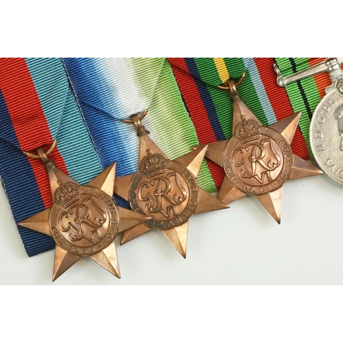 115 - A British Full Size World War Two Medal Group Of Five To Include The 1939-1945 British War Medal, Th... 