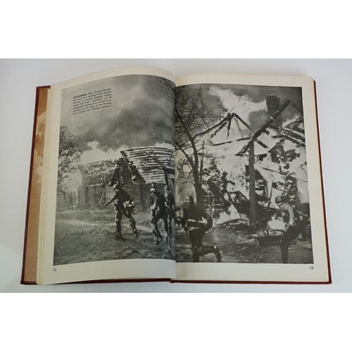 127 - Books - The War In Pictures In Six Hardback Volumes.