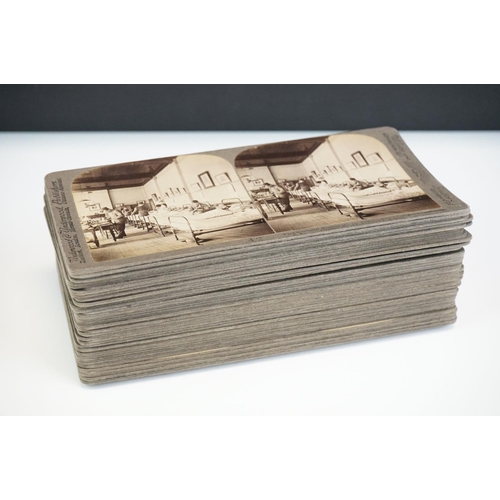 150 - A Collection Of Over Forth Five Military Stereoscope Slides Depicting Images From The Boer War, Publ... 