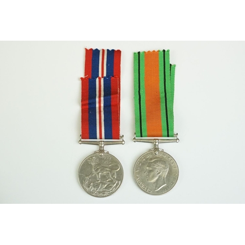 164 - A British World War Two Full Size Medal Pair To Include The 1939-1945 British War Medal And The 1939... 