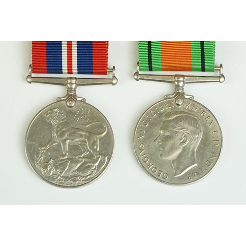 164 - A British World War Two Full Size Medal Pair To Include The 1939-1945 British War Medal And The 1939... 