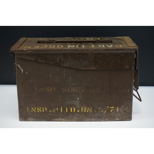 189 - A British Military H83 Mk.1 Ammunition Box Dated 1967.