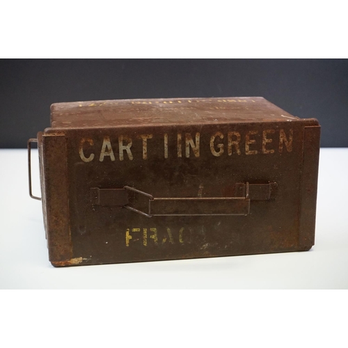 189 - A British Military H83 Mk.1 Ammunition Box Dated 1967.