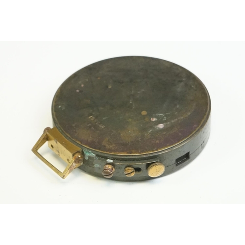 195 - A Pre World War One British Military Issued Clinometer Made By Troughton & Simms No.3567, Dated 1908... 