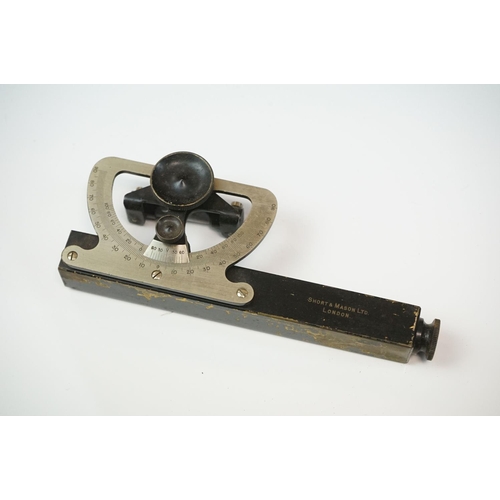 195 - A Pre World War One British Military Issued Clinometer Made By Troughton & Simms No.3567, Dated 1908... 