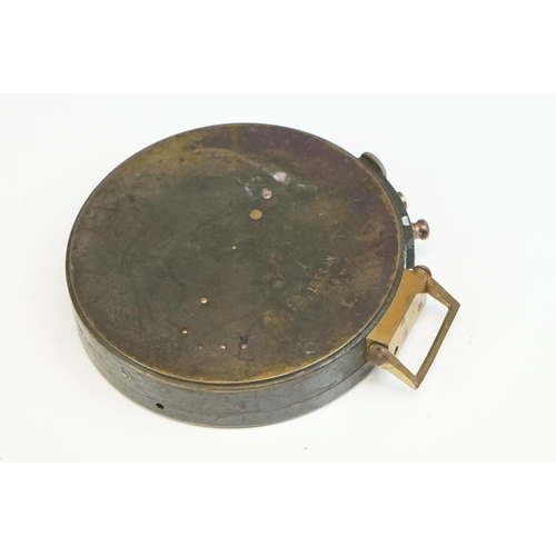 195 - A Pre World War One British Military Issued Clinometer Made By Troughton & Simms No.3567, Dated 1908... 