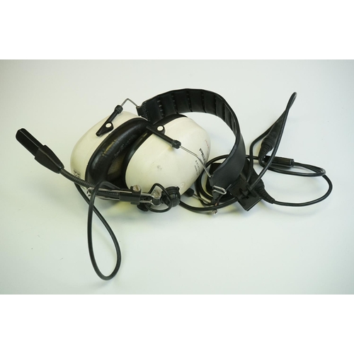 226 - A Collection Of Pilots Flight Equipment To Include Headphones And Air Field Manual Together With A P... 