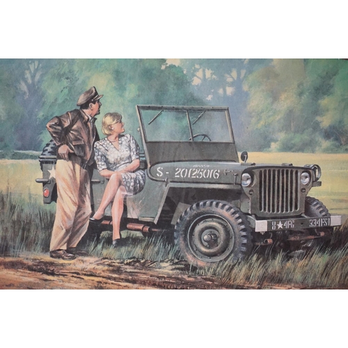 145 - A Limited Edition Military Print By John Rayson Titled 