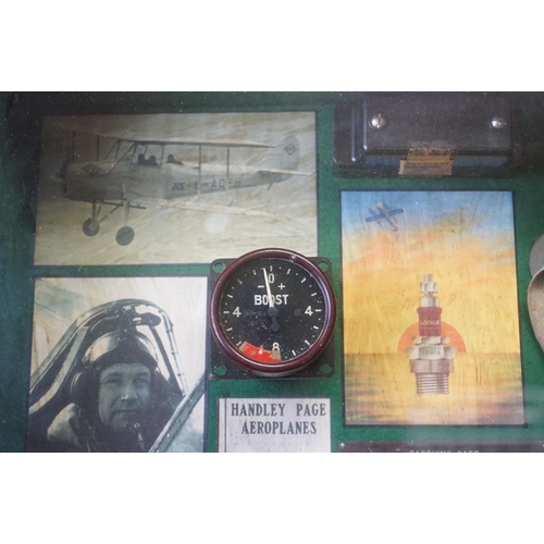 146 - A Collection Of Mainly World War Two Royal Air Force / RAF Collectables To Include Original Aircraft... 