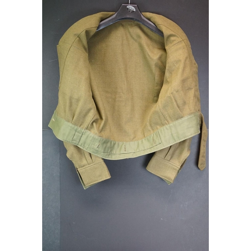 192 - A Collection Of Three x 1950's Australian Army Battledress Blouses, One Of The Blouses Fitted With R... 