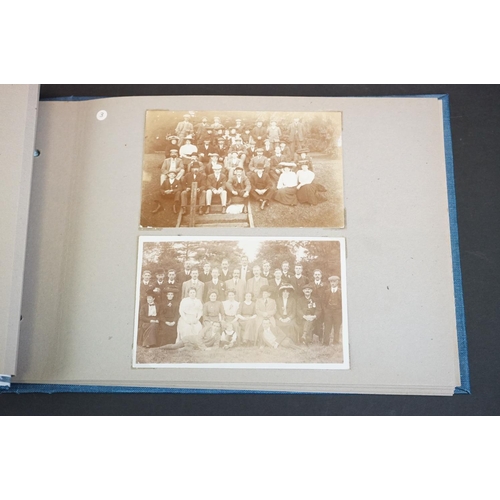 203 - A Collection Of Mainly Military Related Photographs Contained Within An Album Together With Three Ca... 