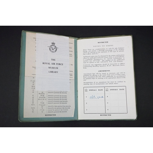 205 - A Collection Of Twenty British Air Ministry / Royal Air Force Pilots And Flight Engineers Notes To I... 