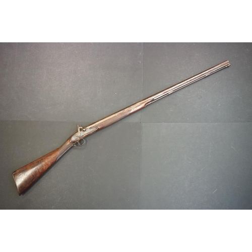 379 - A 15 Bore Percussion Cap Shotgun, 32.5