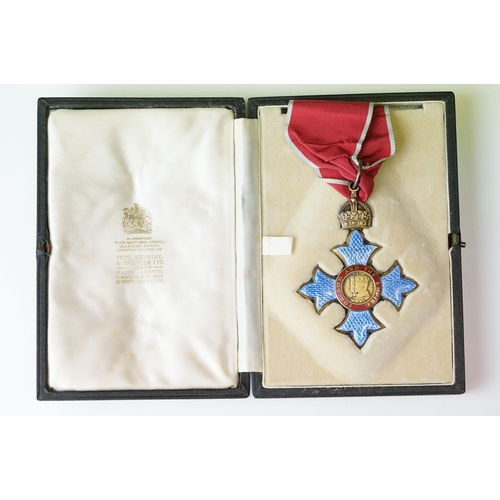 136 - A British World War One & World War Two Family Medal Group To Include Two Military Cross Medals. The... 