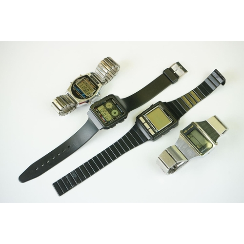 Vintage LCD watches, to include Seiko RC-5000, Beltime
