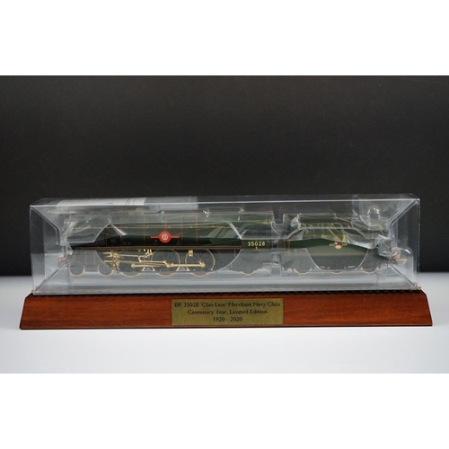 1 - Boxed Hornby OO gauge R3824 BR 3502 Clan Line Centenary Year Limited Edition Super Detail locomotive... 