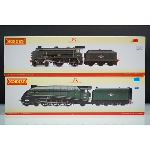 19 - Two boxed Hornby OO gauge locomotives to include R2743 BR 4-4-0 Schools Class Brighton and R2340 BR ... 