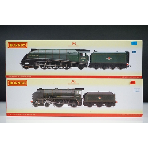 19 - Two boxed Hornby OO gauge locomotives to include R2743 BR 4-4-0 Schools Class Brighton and R2340 BR ... 