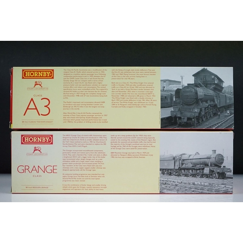 21 - Two boxed Hornby OO gauge DCC Ready locomotives to include R2404 BR (Late) 4-6-0 6800 Grange Class R... 