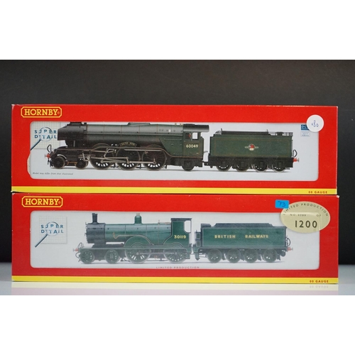26 - Two boxed Hornby OO gauge DCC Ready locomotives to include R2720 BR 4-6-2 A3 Class Locomotive 60049 ... 