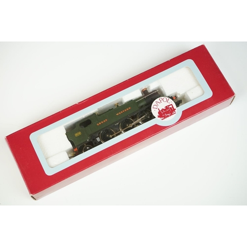 101 - Five boxed OO / HO gauge locomotives to include Dapol D22 2-6-2 Prairie GWR green, 2 x Bachmann (315... 