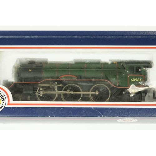 101 - Five boxed OO / HO gauge locomotives to include Dapol D22 2-6-2 Prairie GWR green, 2 x Bachmann (315... 