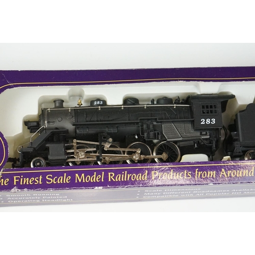 101 - Five boxed OO / HO gauge locomotives to include Dapol D22 2-6-2 Prairie GWR green, 2 x Bachmann (315... 