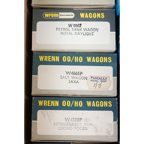 103 - 55 Boxed OO gauge items of rolling stock to include 9 x Wrenn, 12 x Airfix, 25 x Triang / Hornby, 5 ... 