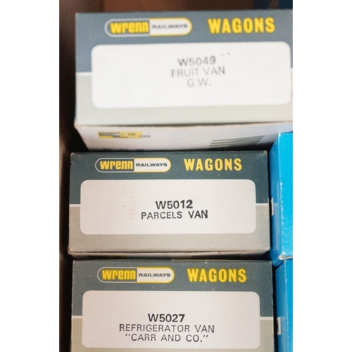 103 - 55 Boxed OO gauge items of rolling stock to include 9 x Wrenn, 12 x Airfix, 25 x Triang / Hornby, 5 ... 