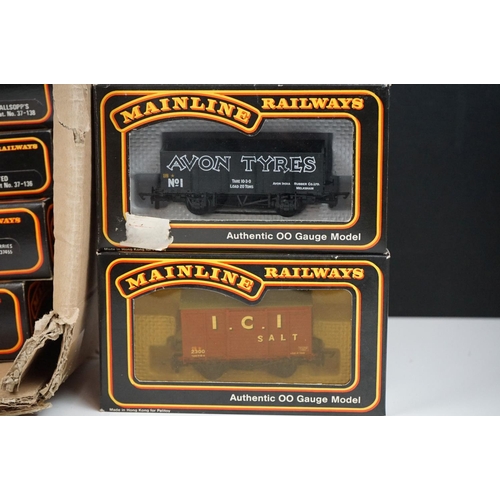 104 - 37 Boxed Palitoy Mainline OO gauge items of rolling stock mainly featuring wagons, with some duplica... 