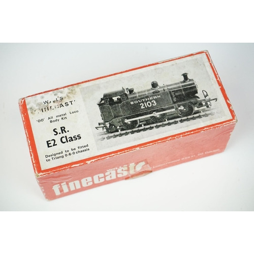 112 - Two boxed OO gauge metal kit locomotives (both built) to include Little Engines SR/BR 01 Tender Loco... 